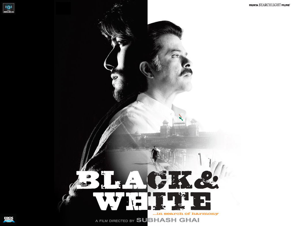 Anil Kapoor, Anurag Sinha in Black and White 