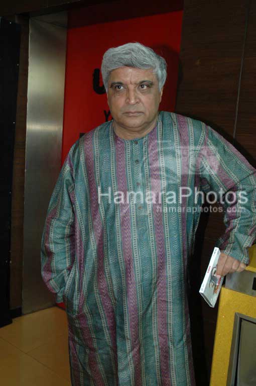 Javed Akhtar at Shaurya music launch in Cinemax on March 10th 2008