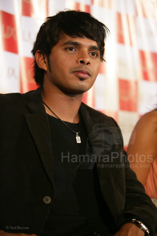 Sreesanth at the press conference in Grand Hyatt on March 11th 2008