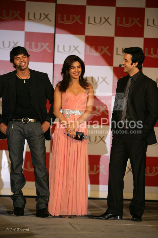 Sreesanth,Priyanka Chopra,Aamir Ali at the press conference in Grand Hyatt on March 11th 2008