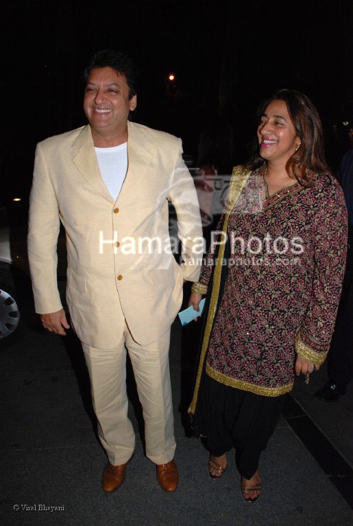 Sashi and Anu Ranjan at Parvin Dabas and Preeti Jhangiani wedding reception in Hyatt Regency on March 23rd 2008