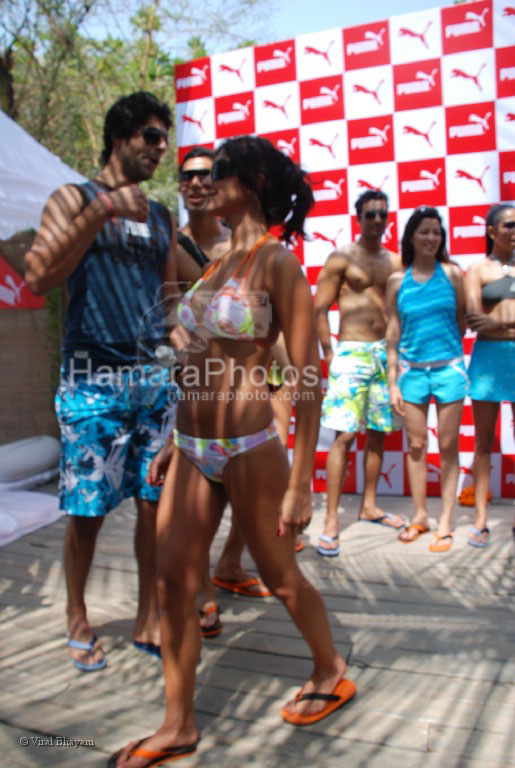 at Red Hot Puma Swimwear launch in Salt Water Grill on March 23rd 2008