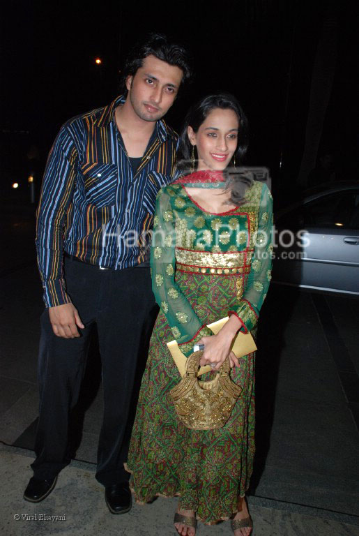 Yash and Shweta Pandit at Parvin Dabas and Preeti Jhangiani wedding reception in Hyatt Regency on March 23rd 2008