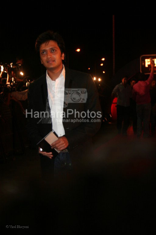 Ritesh Deshmukh at the Race premiere in IMAX Wadala on March 20th 2008