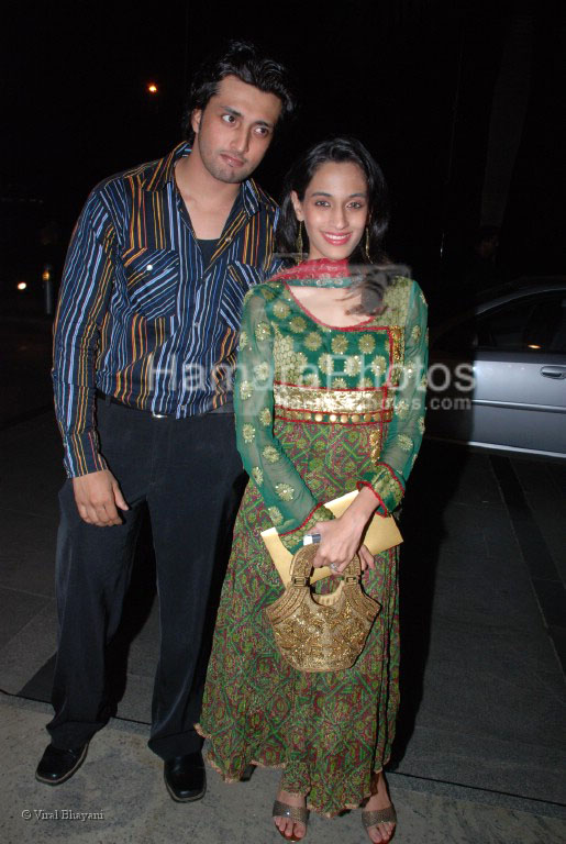 Yash and Shweta Pandit at Parvin Dabas and Preeti Jhangiani wedding reception in Hyatt Regency on March 23rd 2008