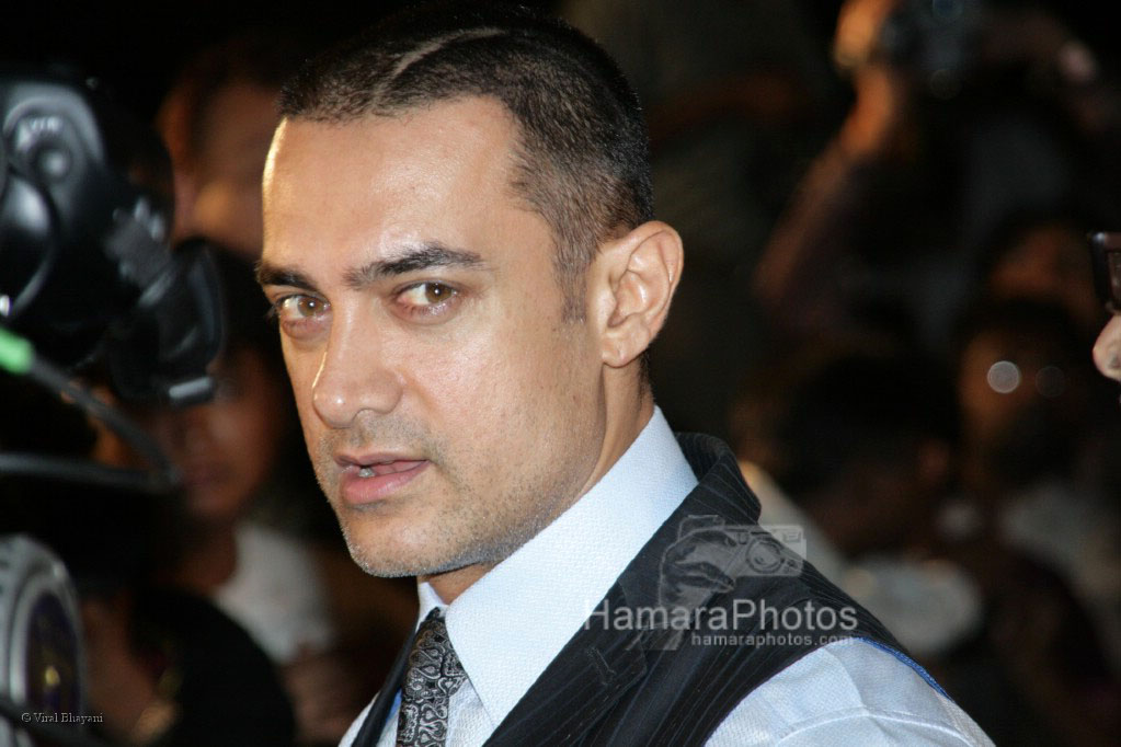 Aamir Khan at the Race premiere in IMAX Wadala on March 20th 2008