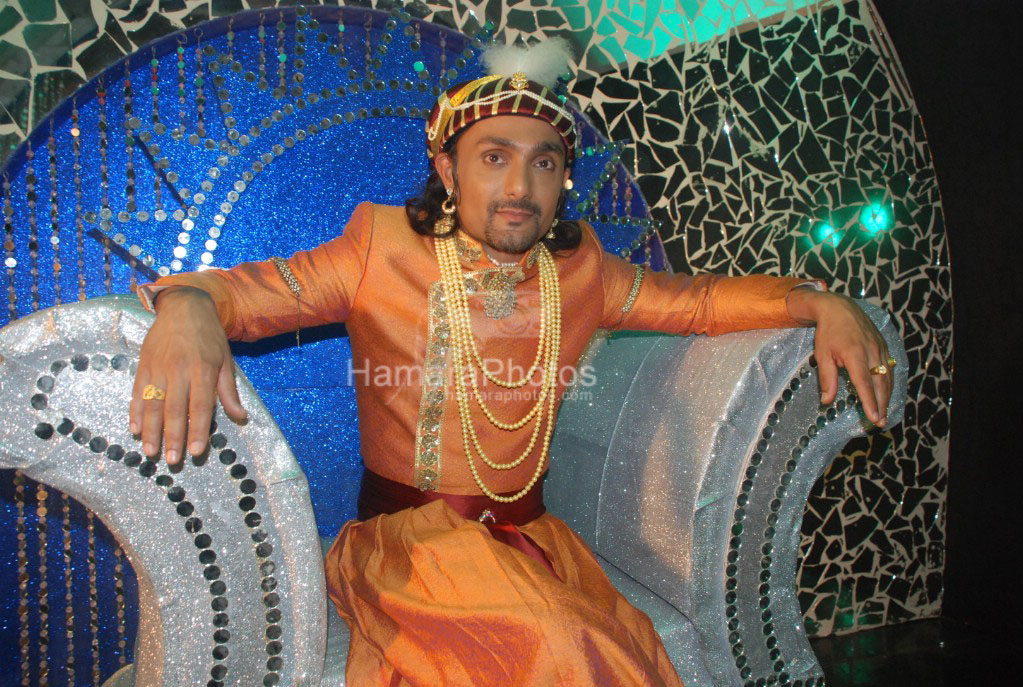 Rahul Bose  on the sets of Maan Gaye Mughal-e-Azam at Filmistan on March 20th 2008