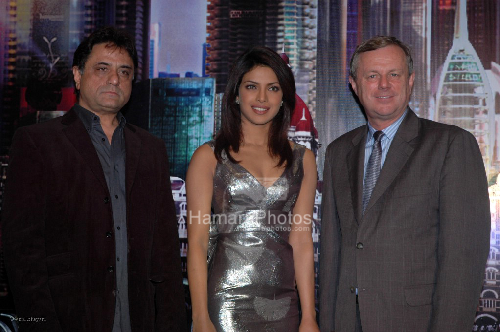 Priyanka Chopra with harry baweja and australian at Love Story 2050 Movie event on March 19th 2008