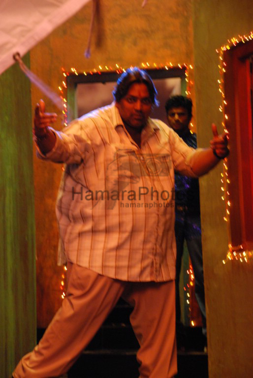 on the sets of Horn Ok Please in Filmistan on March 26th 2008