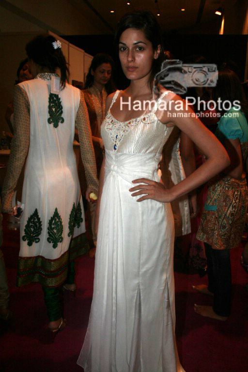 Lakme India Fashion Week fittings in NCPA on March 27th 2008