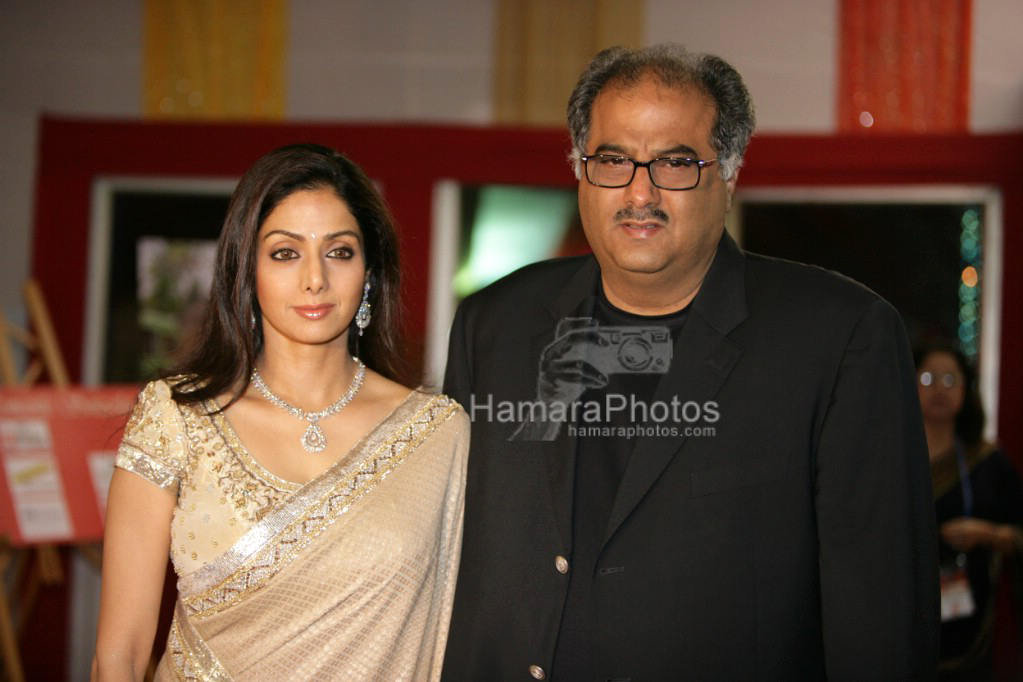 Sridevi and Boney Kapoor at FICCI FRAMES in Rennaisance Powai on March 27th 2008