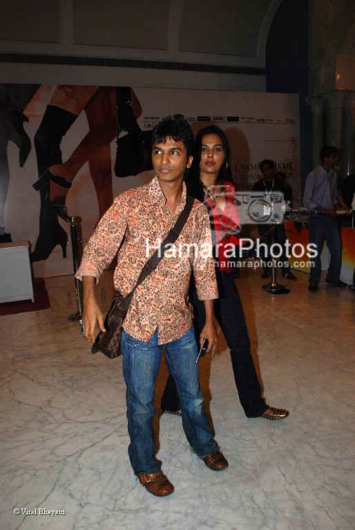 Sunita Menon at Manish Malhotra Show in LIFW on 29th 2008