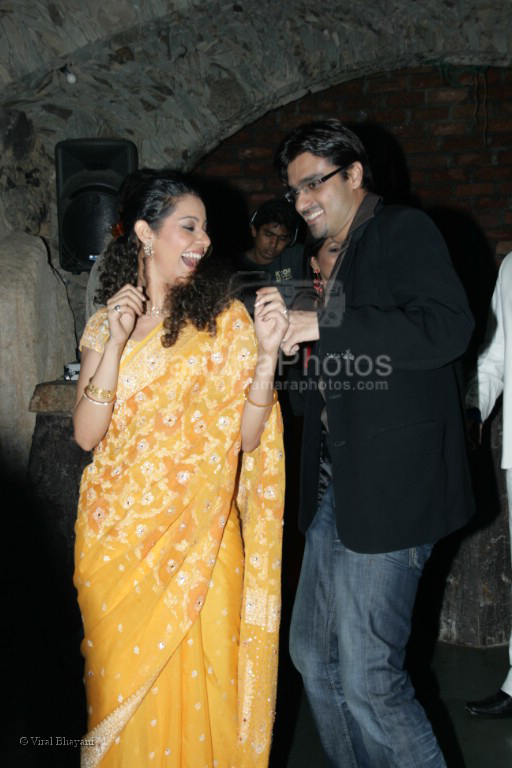 at Indraneil Sengupta and Barkha Bisht's wedding bash in Kino's cottage on March 30th 2008