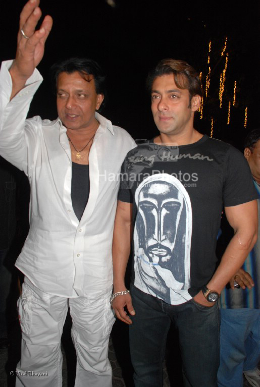 Mithun Chakraborty, Salman Khan at the Music Launch of Jimmy in D Ultimate Club on March 31th 2008