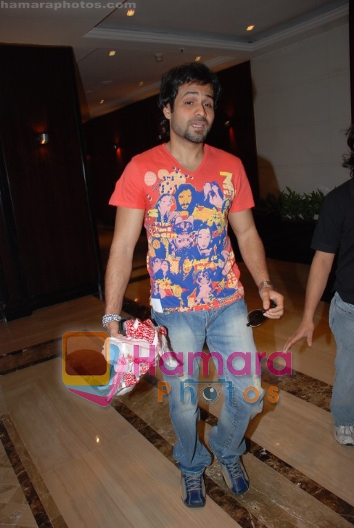 Emraan Hashmi at the documentary launch of Torchbearer The Story of a Philanthropist at Taj Land's End on April 5th 2008 