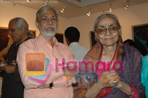 Ketan Anand (brother of Vivek Anand) with his mother Smt. Uma Anand at The Primordial Dance