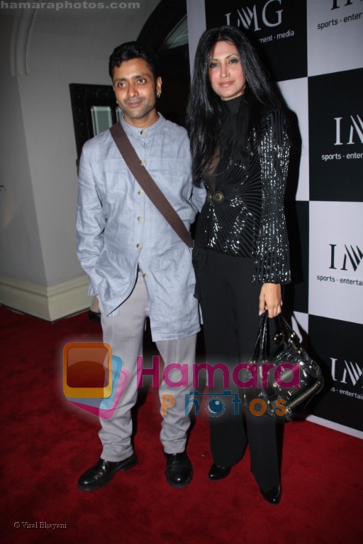 Ash Chandler with Reshma Bombaywala at IMG BASH in Taj President on April 7th 2008 