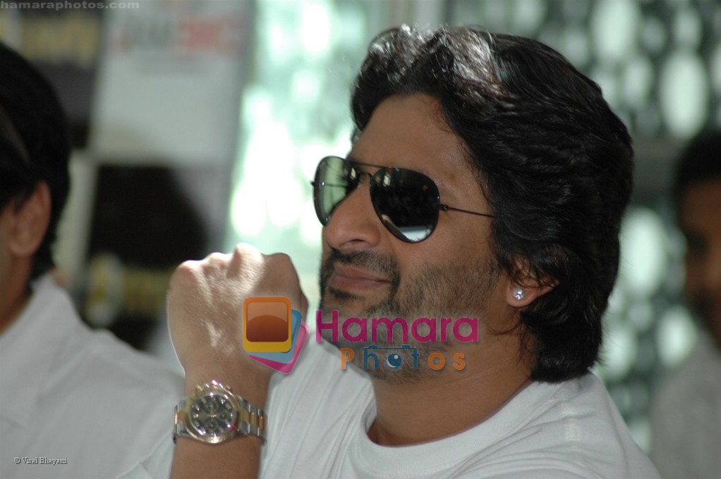 Arshad Warsi at Krazzy 4 press meet in Cinemax on April 9th 2008 