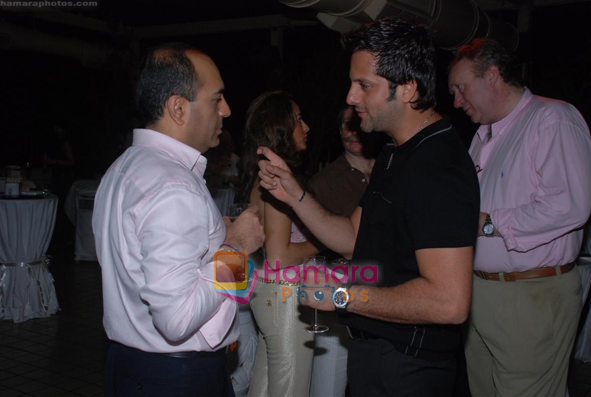 Fardeen Khan at Austin Martin bash hosted by Sanjay Hinduja in Intercontinental Dome on  April 18th 2008 