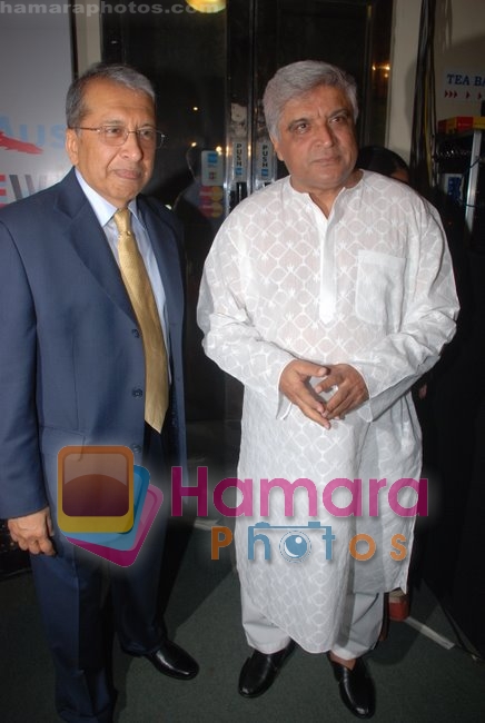 Javed Akhtar launches TV Southasia in Tea Centre,Mumbai on  April 19th 2008 
