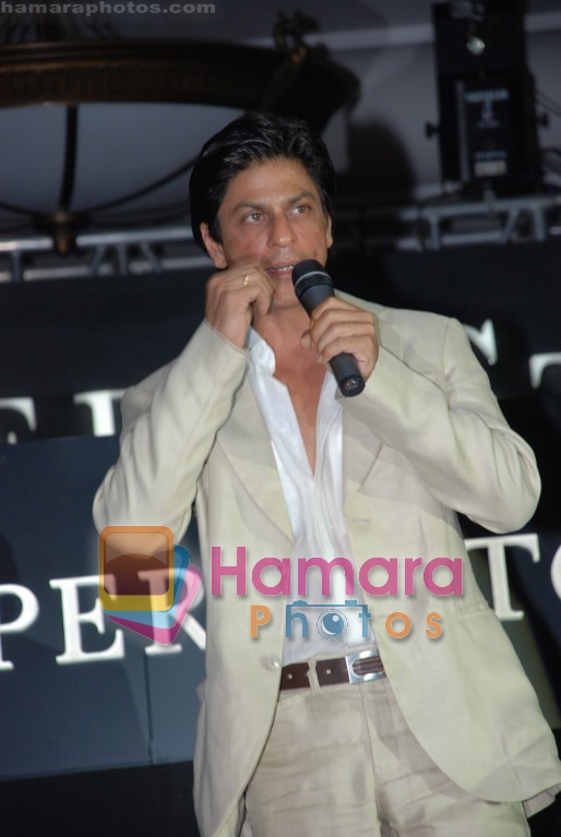 Shahrukh Khan ties up with Shopper Stop for their new campaign - _Start Something new_ in ITC Grand Maratha on April 23rd 2008 