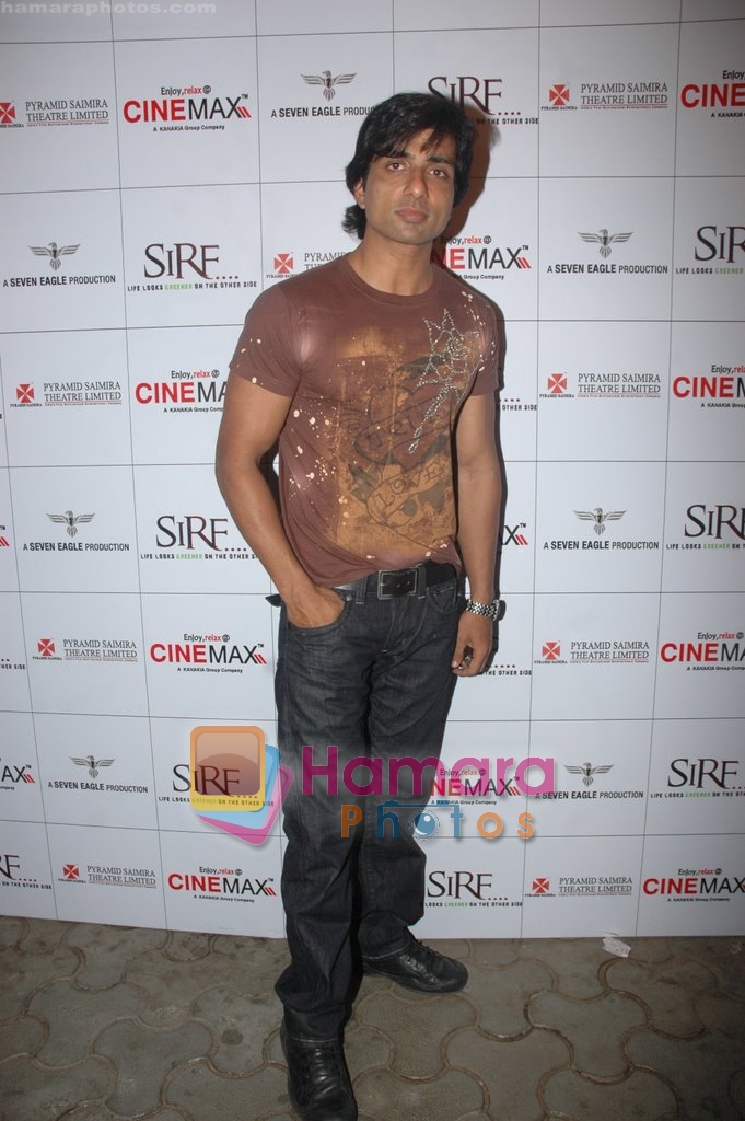 Sonu Sood at Sirf premiere in Cinemax on April 23rd 2008 