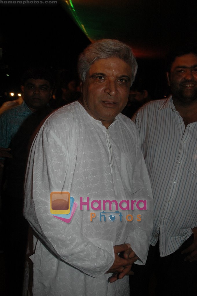 Javed Akhtar at Sirf premiere in Cinemax on April 23rd 2008 