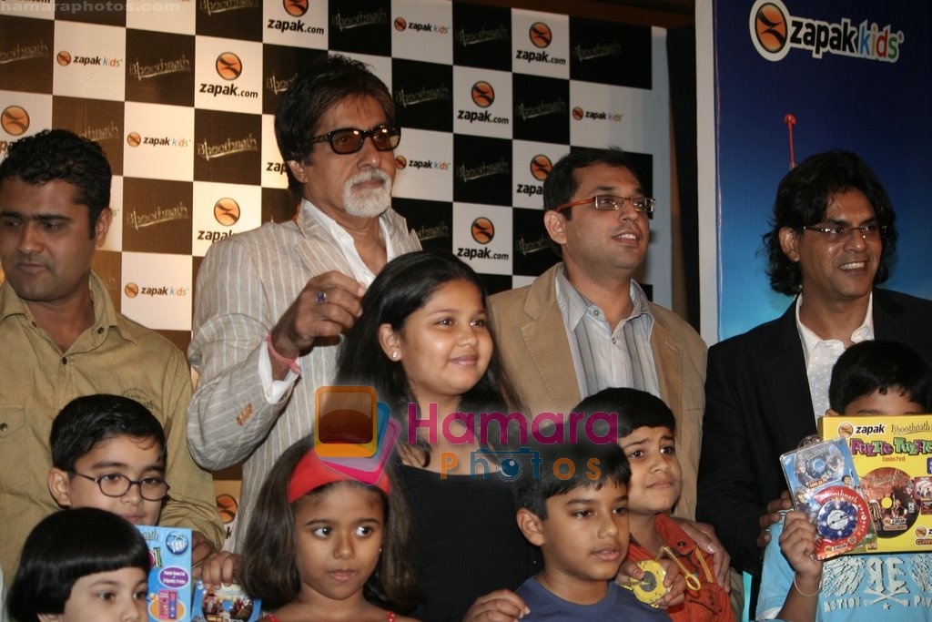 Amitabh Bachchan promotes Bhootnath game through Zapak in Taj Land's End on April 27th 2008 