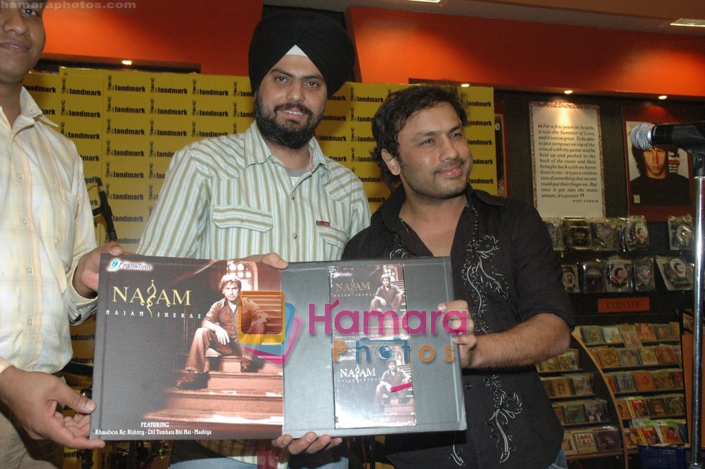 Najam Sheraz from Pakistan launches his album in Infinity on April 26th 2008 