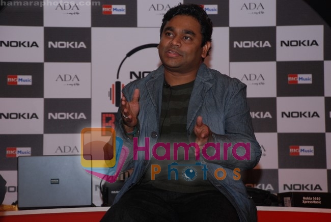 A.R.Rahman Teams With Nokia, Big Music at Hilton Towers, Churchgate, Mumbai on April 28th 2008 