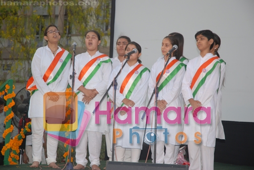 School Children performing at Virasat- Closing function of the year long celebration of 150th year of India's first war of independence on May 10th 2008