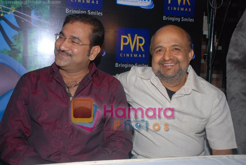 Sudesh Bhonsle, Sameer at the music launch of Ghatothkach in PVR Juhu  on May 14th 2008