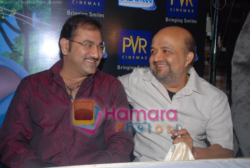 Sudesh Bhonsle, Sameer at the music launch of Ghatothkach in PVR Juhu  on May 14th 2008