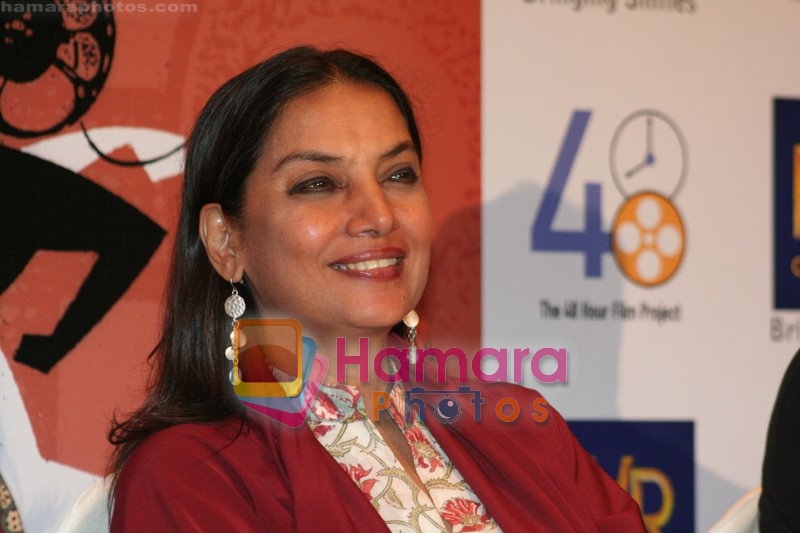 Shabana Azmi at The 48 Hours Film competiton in PVR Juhu on May 16th 2008