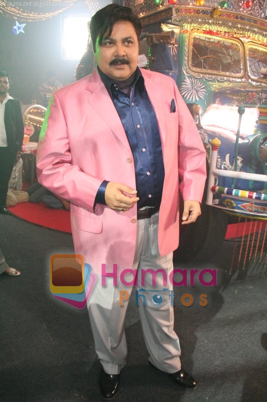 Satish Shah on the sets of Horn Ok Please in Filmistan on May 22nd 2008