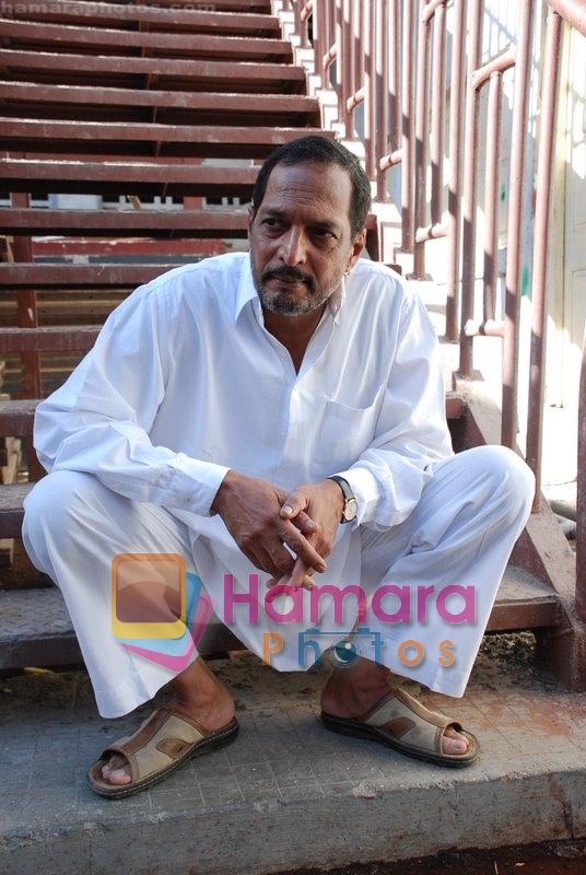 Nana Patekar at the Location of HORN OK PLEASE in Filmistan on May 24th 2008 