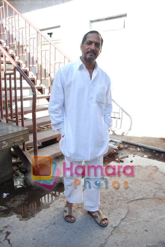 Nana Patekar at the Location of HORN OK PLEASE in Filmistan on May 24th 2008 