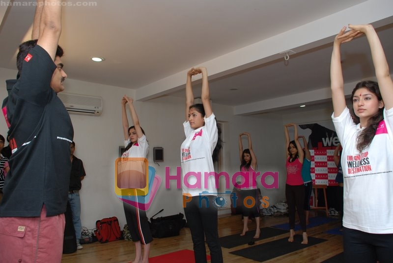 at Femina Miss India in Paassion Yoga Centre, Breach Candy on May 28th 2008