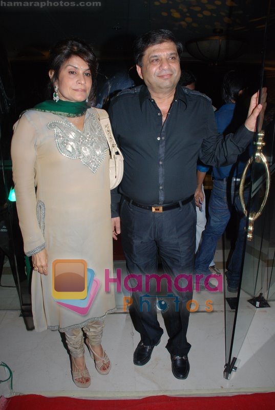 Ravi Chopra with wife at Love Story 2050 music launch in JW Marriott on May 28th 2008