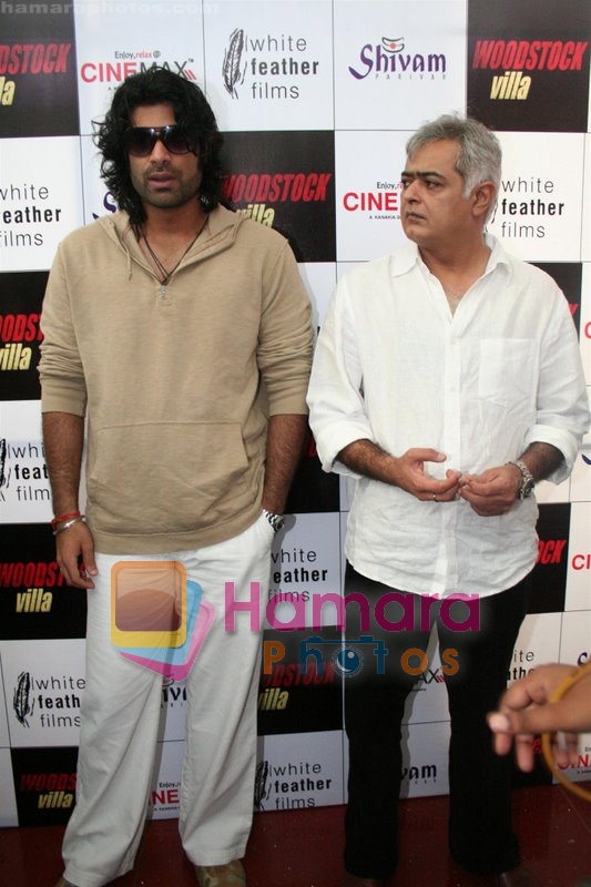 Sikander Kher, Hansal Mehta at Woodstock Villa for Make a Wish screening in Cinemax on May 30th 2008