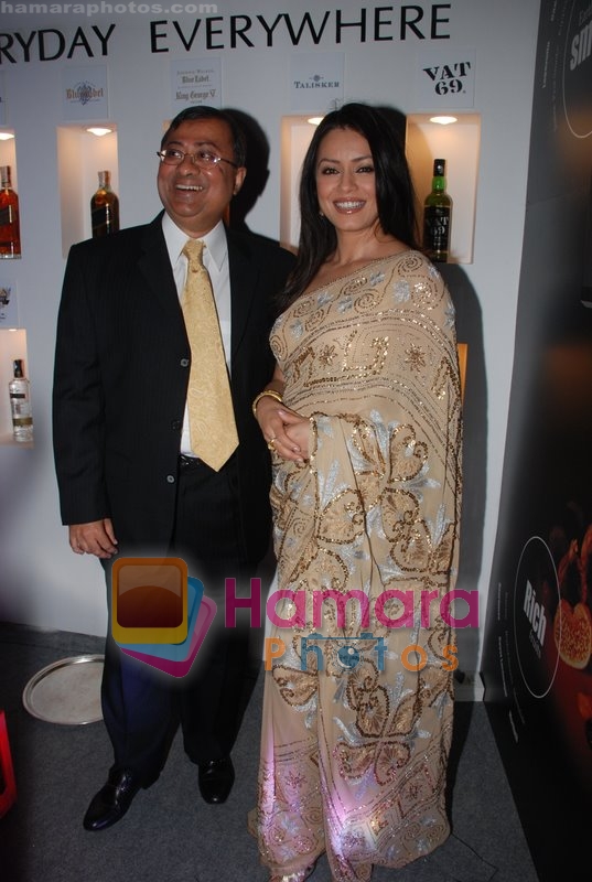Mahima Chaudhary, Asif Adil at the annual Alcohol and Beverages awards nite in Hilton Hotel, Mumbai on May 31st 2008 
