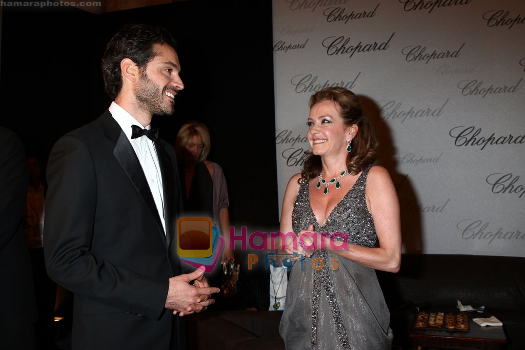 Omar Metwally, Caroline at Chopard Cannes Film Festival