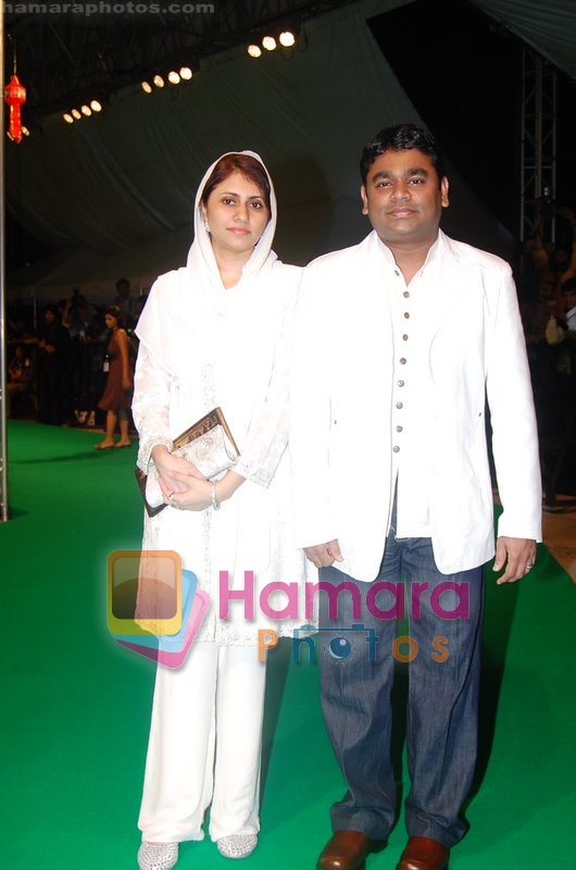A R Rehman at the IIFA Awards Green Carpet on 9th June 2008