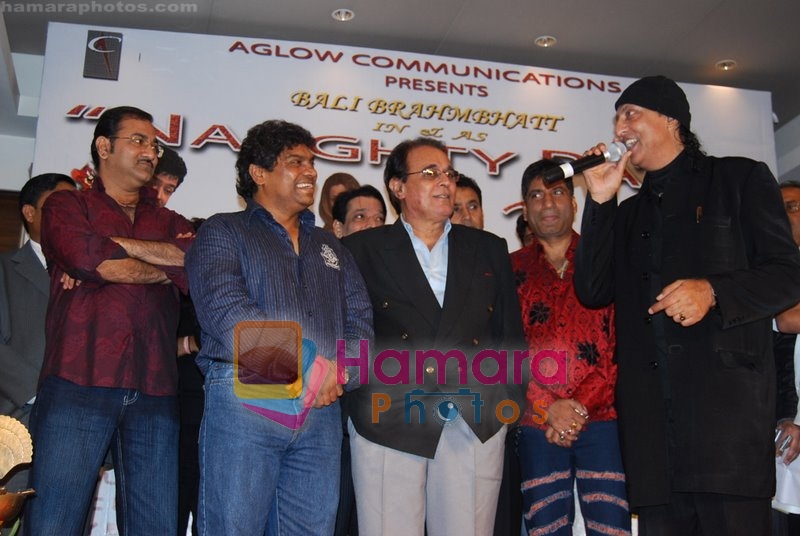 Sudesh Bhosle, Johny Lever, Bali Brahmabhatt at Naughty Pahjii film launch in Sun N Sand on 12th June 2008