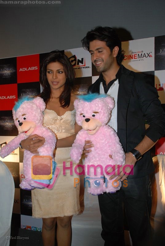 Priyanka Chopra, Harman Baweja at Love Story merchandise launch in Cinemax on 18th June 2008
