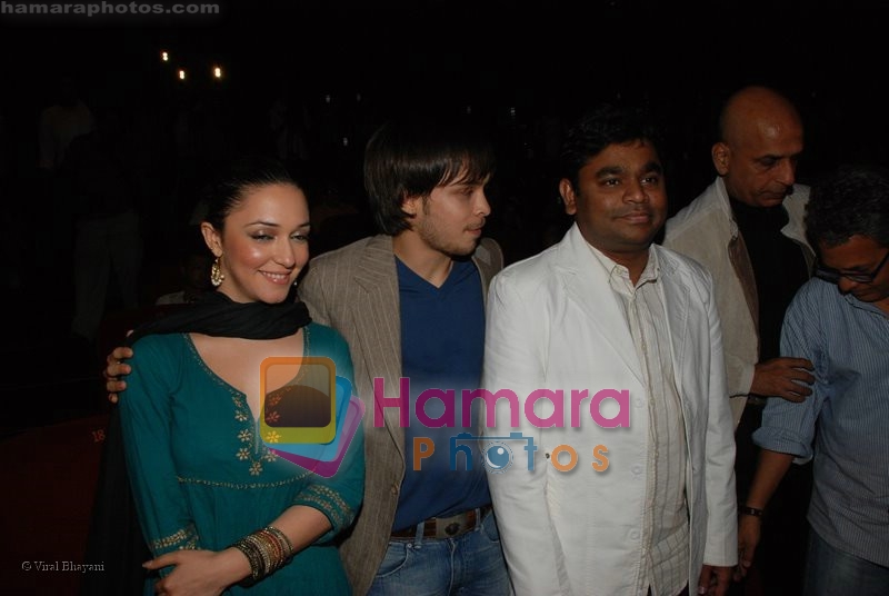 Ayaan Ahmad, Nauheed Cyrusi, A R Rahman at Ada music launch in PVR on June 25th 2008