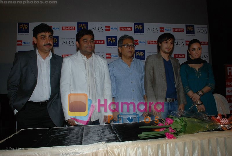 Ayaan Ahmad, Nauheed Cyrusi, A R Rahman at Ada music launch in PVR on June 25th 2008