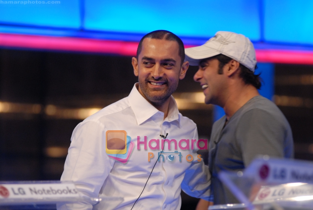 Wats the new buzz on us! - Aamir Khan and Salman in 10 Ka Dum on Sony Entertainment Television