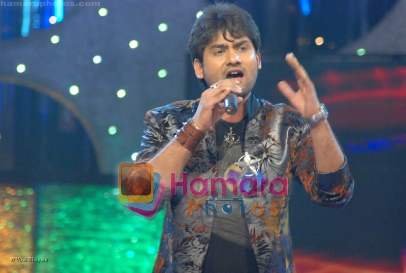 Harshit Saxena at the finals of Jo Jeeta Wohi Superstar on July 12th 2008 