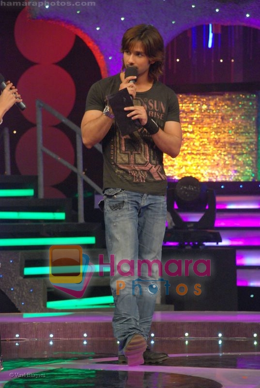 Shahid Kapoor at the finals of Jo Jeeta Wohi Superstar on July 12th 2008 
